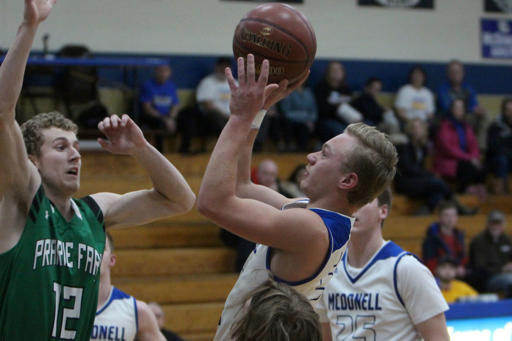 Prairie Farm at McDonell boys basketball 2-26-19